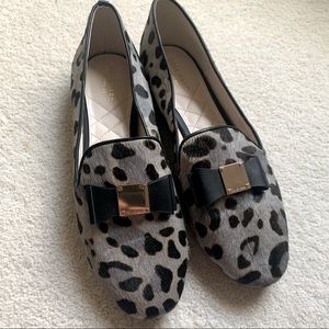 COLE HAAN leopard flats/loafers